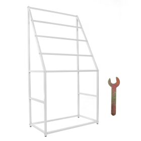 Towel Stand Freestanding Tower Rack 80cm Long 150cm Wide Multifunctional Outdoor Pool Pants Rack Black