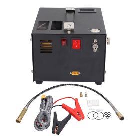 Air Compressor Portable 4500Psi 30mpa 12V High Pressure Pump Oil Water Free for Gun Paintball Tank