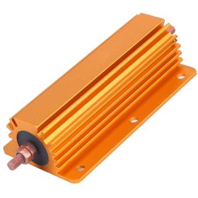 RX24 200W 1R Resistor Gold Aluminum Shell Resistor for Power Supply Sensor Stage Audio