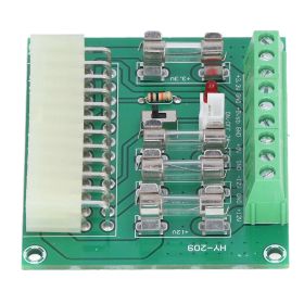 ATX Power Supply Adapter Module Wiring Breakout Board for 24PIN 20PIN Desktop Interface