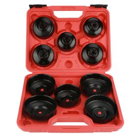 11pcs Oil Filter Wrench Remove Set Sockets Work Wrench Repair Tool Kit