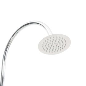 vidaXL Garden Shower White Wood