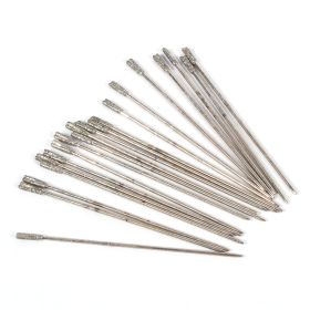 20PCS 1mm Diamond Coated Lapidary Drill Bits Solid Bits Needle For Jewelry Agate