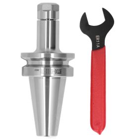 CNC Tool Holder 0.005mm High Accuracy Machining Center Milling Arbor BT30‑ER11‑70 with Wrench