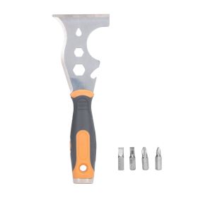 Multifunctional Putty Knife 16 in 1 Stainless Steel Blade Paint Remover Scraper Tool