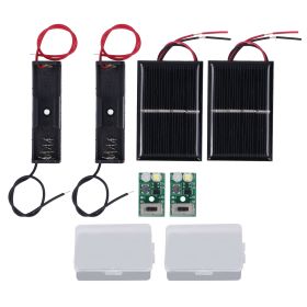 Solar Light Control Panel Set Charging Protection PCB Solar Lawn Lamp Control Board Kit 1.2V