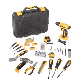 146pc 8v Electric Drill Plastic Box Tool Set