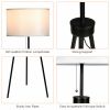 Modern Metal Tripod Floor Lamp with Chain Switch