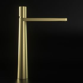 Bathroom And Bathroom Wash Hands And Face Faucets (Option: Gold-High style)