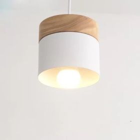 Nordic Creative Restaurant Lamp Makaron Modern Iron Art (Option: White-Tricolor light)