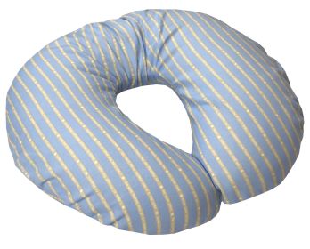 Organic Cotton Nursing Pillowcases (size: Blue Baby Talk Flannel)