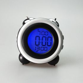 Led Message Board Kids Night-Light Digital Alarm Clock Children Wake Up Alarm Clock (Color: White)