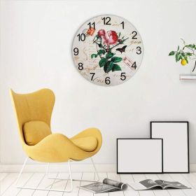 European Creative Wall Clock Wooden Living Room Quartz (Option: Good Time)