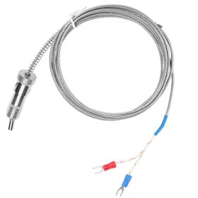 Bayonet Compression Spring Type K Thermocouple Temperature Sensor Wire 0-400℃ (5 m) (Option: 3m)