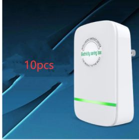 Power Saver Smart Home Portable Electricity Saving Box Digital Powerful Electricity Saving Device (Option: EU 10pcs)