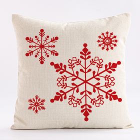 Home Fashion Simple Christmas Pillow Cover (Option: Peach Skin Fabric 40 X40cm-CT60 12)