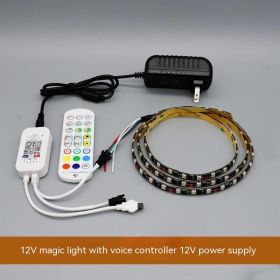 Programmable Led Atmosphere Rhythm Voice-controlled Dynamic Light Strip (Option: 60-12V 5 Meters)