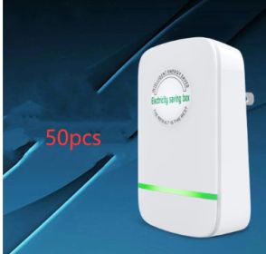 Power Saver Smart Home Portable Electricity Saving Box Digital Powerful Electricity Saving Device (Option: EU 50pcs)