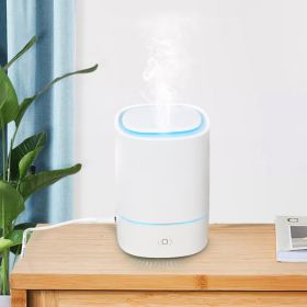 New Simple Wholesale Air Humidifier Essential Oil Ultrasonic Aromatherepy Diffuser Mini Usb Electric Aroma Diffuser For Hotel (Color: White)