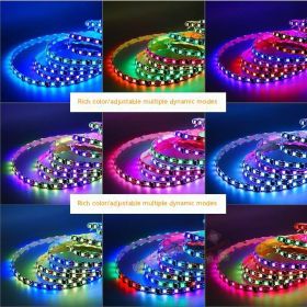 Programmable Led Atmosphere Rhythm Voice-controlled Dynamic Light Strip (Option: 60-24v Double 20 M Bare Board)