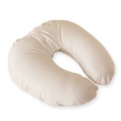 Organic Cotton Nursing Pillow - Best Price In The Market (size: Ecowool Fill Natural Damask Outer)