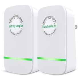 Power Saver Smart Home Portable Electricity Saving Box Digital Powerful Electricity Saving Device (Option: UK 2PCS)