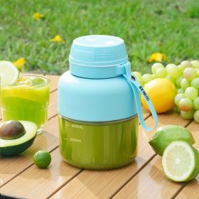 New Portable Juicer For Household Use (Color: Green)