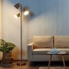 64" 3-Light LED Floor Lamp Reading Light for Living Room Bedroom